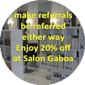 Introducing Salon Gaboas Referral Program