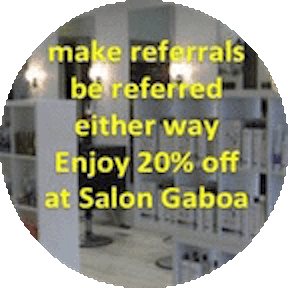 Introducing Salon Gaboas Referral Program